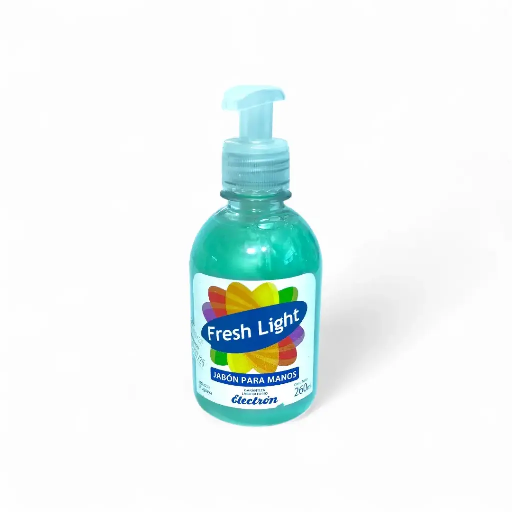 PVD-28-A1-JABON DE MANOS VERDE *260 CC VALVULA--FRESHLIGHT