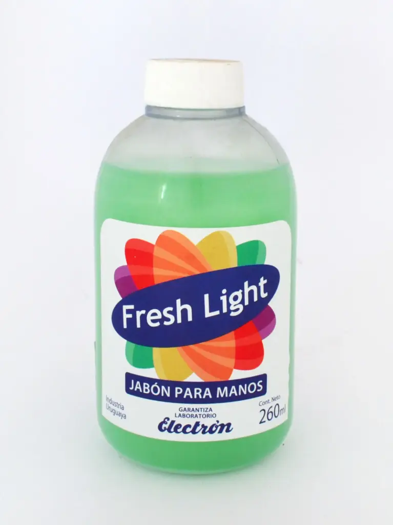 PVD-28-A2-JABON DE MANOS VERDE*260 CC REC--FRESHLIGHT