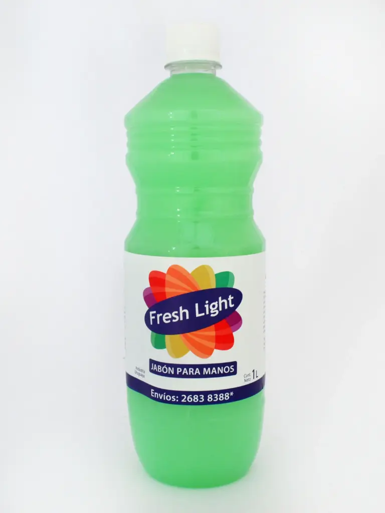 PVD-28-A3-JABON DE MANOS VERDE * 1 LT REC--FRESHLIGHT
