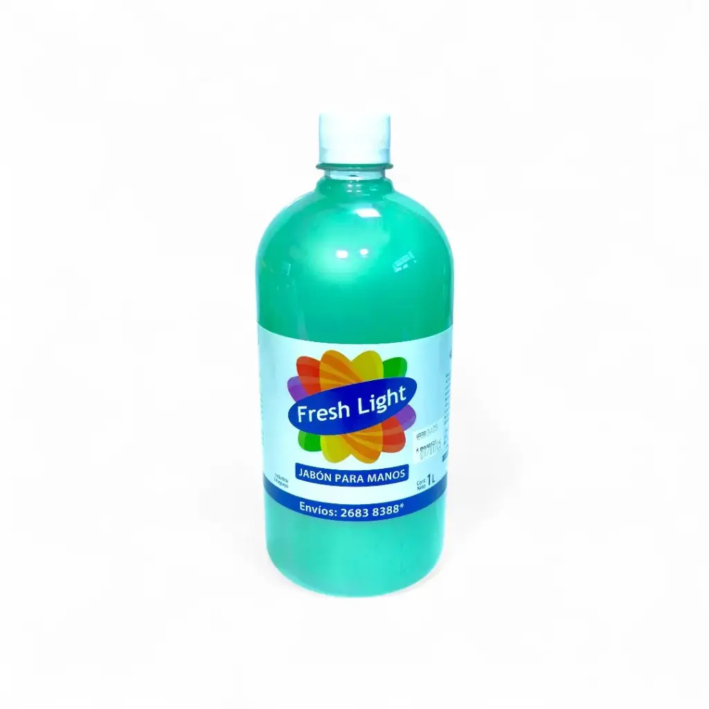 PVD-28-A3-JABON DE MANOS VERDE * 1 LT REC--FRESHLIGHT