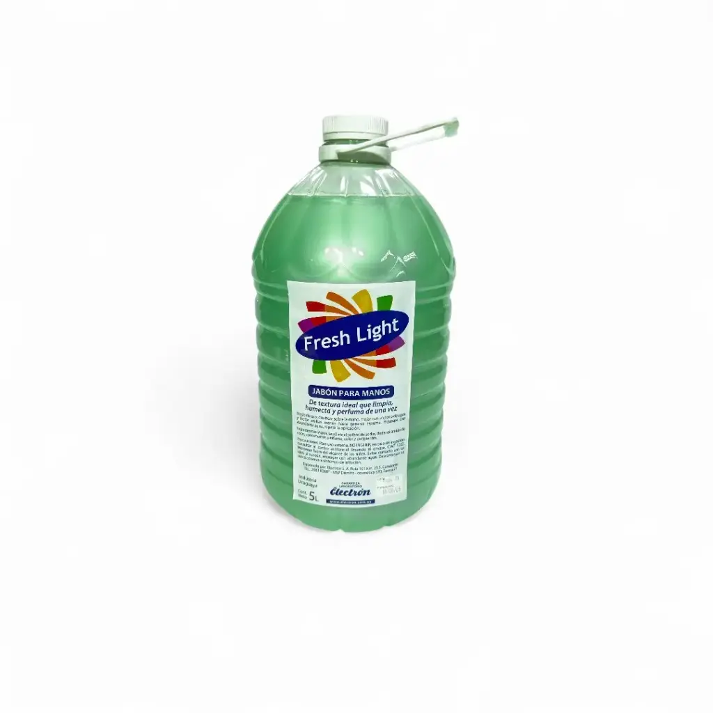 PVD-28-A4-JABON DE MANOS VERDE* 5 LTS DESC --FRESHLIGHT