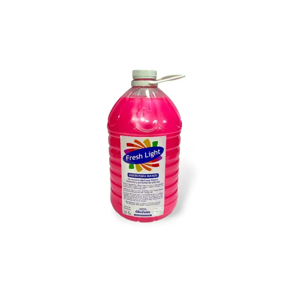 PVD-29-A5-JABON DE MANOS ROJO *5 LTS DESC--FRESHLIGHT