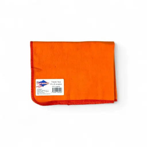 [8004] MR-01-FRANELA DURAMAS NARANJA CHICA