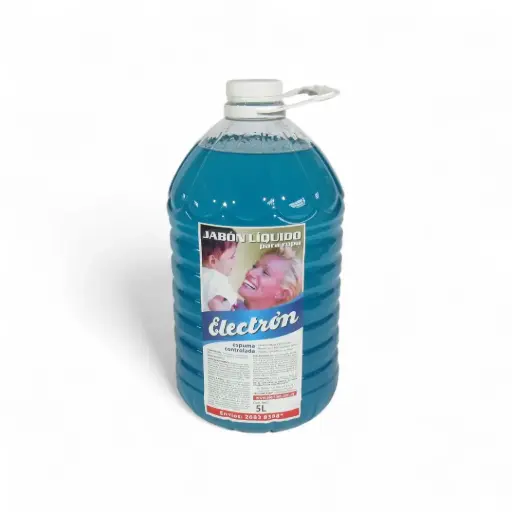 [6080D-E] PVD-08-3-JABON LIQUIDO ESPUMA CONT  AZUL *5 DESC-ENV-ELECTRO