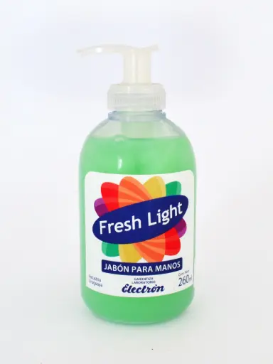 [5007] PVD-28-A1-JABON DE MANOS VERDE *260 CC VALVULA--FRESHLIGHT