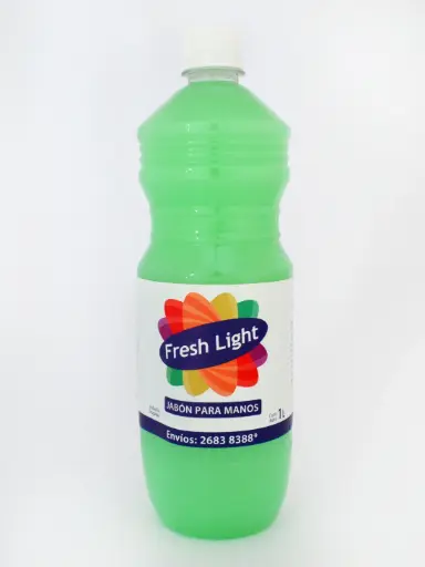 [5016] PVD-28-A3-JABON DE MANOS VERDE * 1 LT REC--FRESHLIGHT